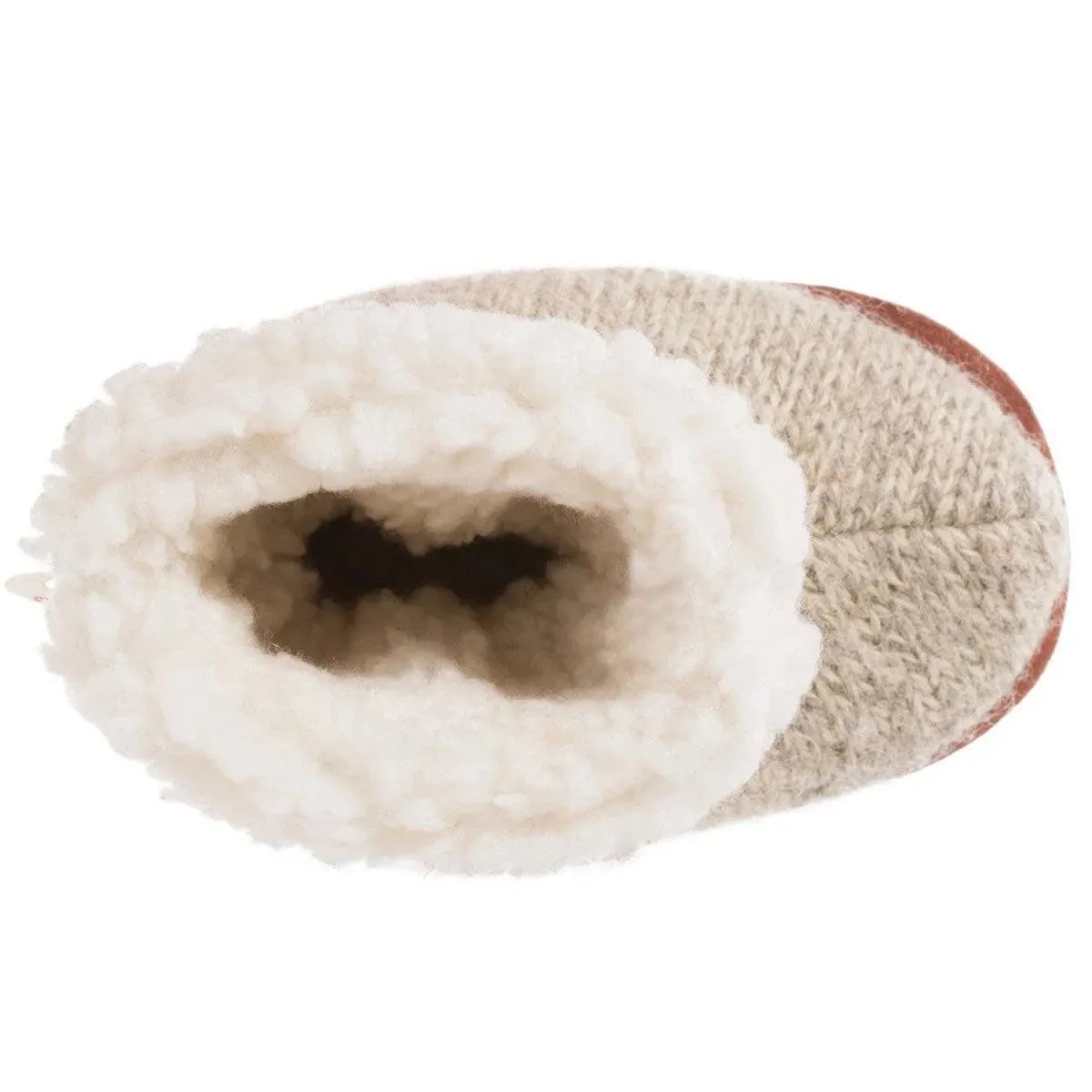 Acorn Kids' Slippers - Easy Bootie, Grey Ragg Wool, TL | A10157ACKTL