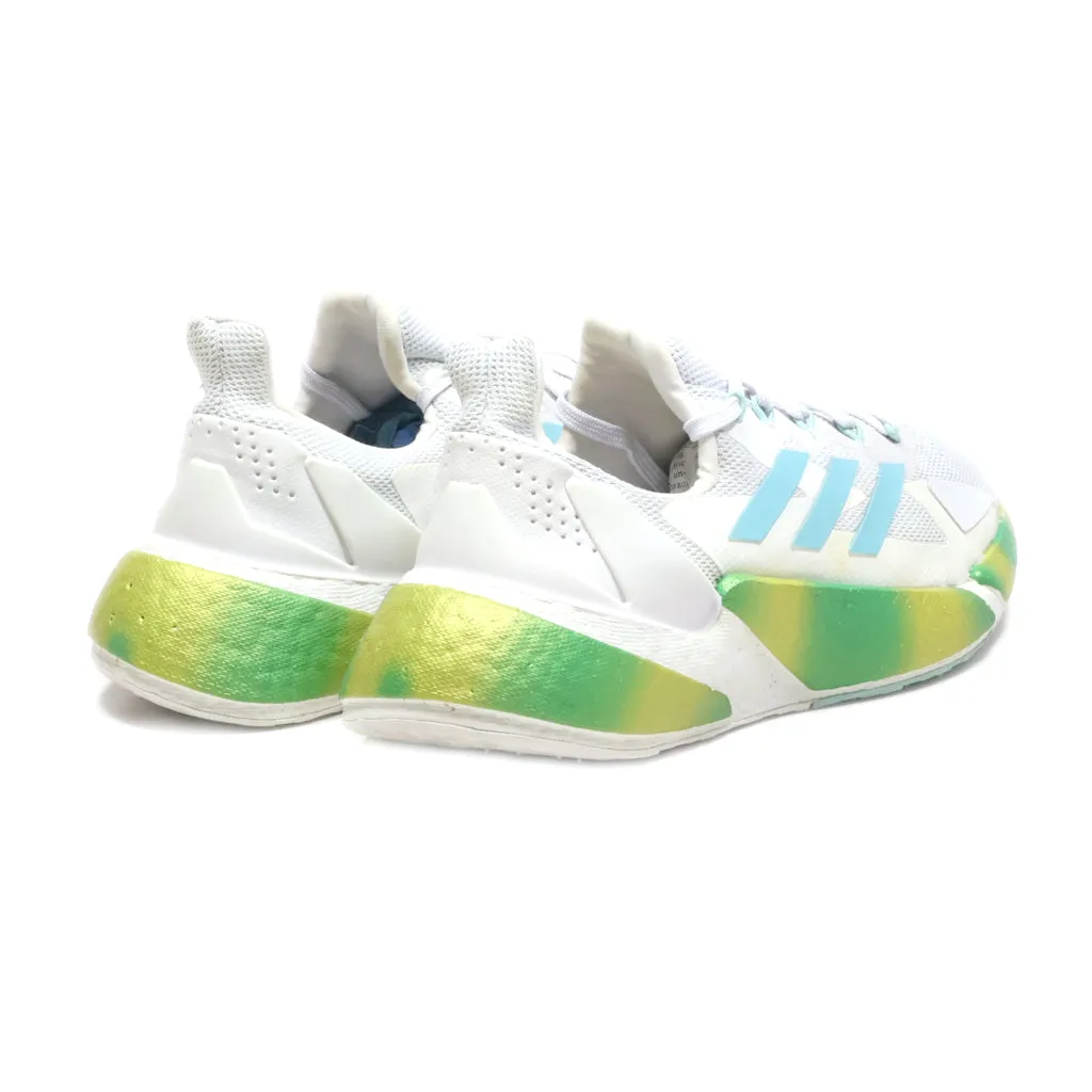 Adidas Primeblue Sport Shoes Fabric White Colour For Men