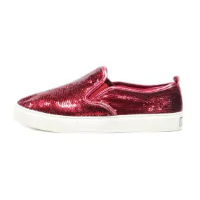 Aldo Loafers Sequins Red Colour For Women