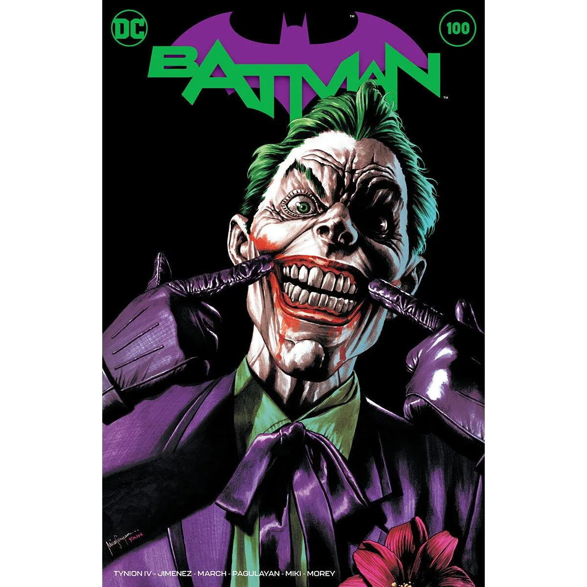 BATMAN #100 UNKNOWN COMICS MICO SUAYAN EXCLUSIVE VAR (JOKER WAR) (10/06/2020)