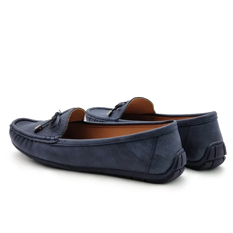 Bow Tie Slip On Loafers