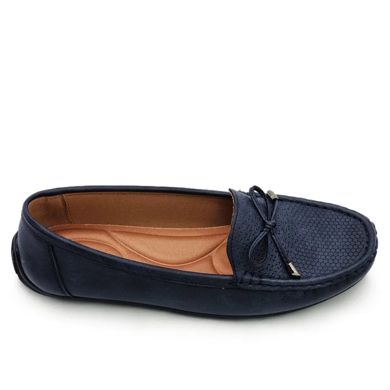 Bow Tie Slip On Loafers