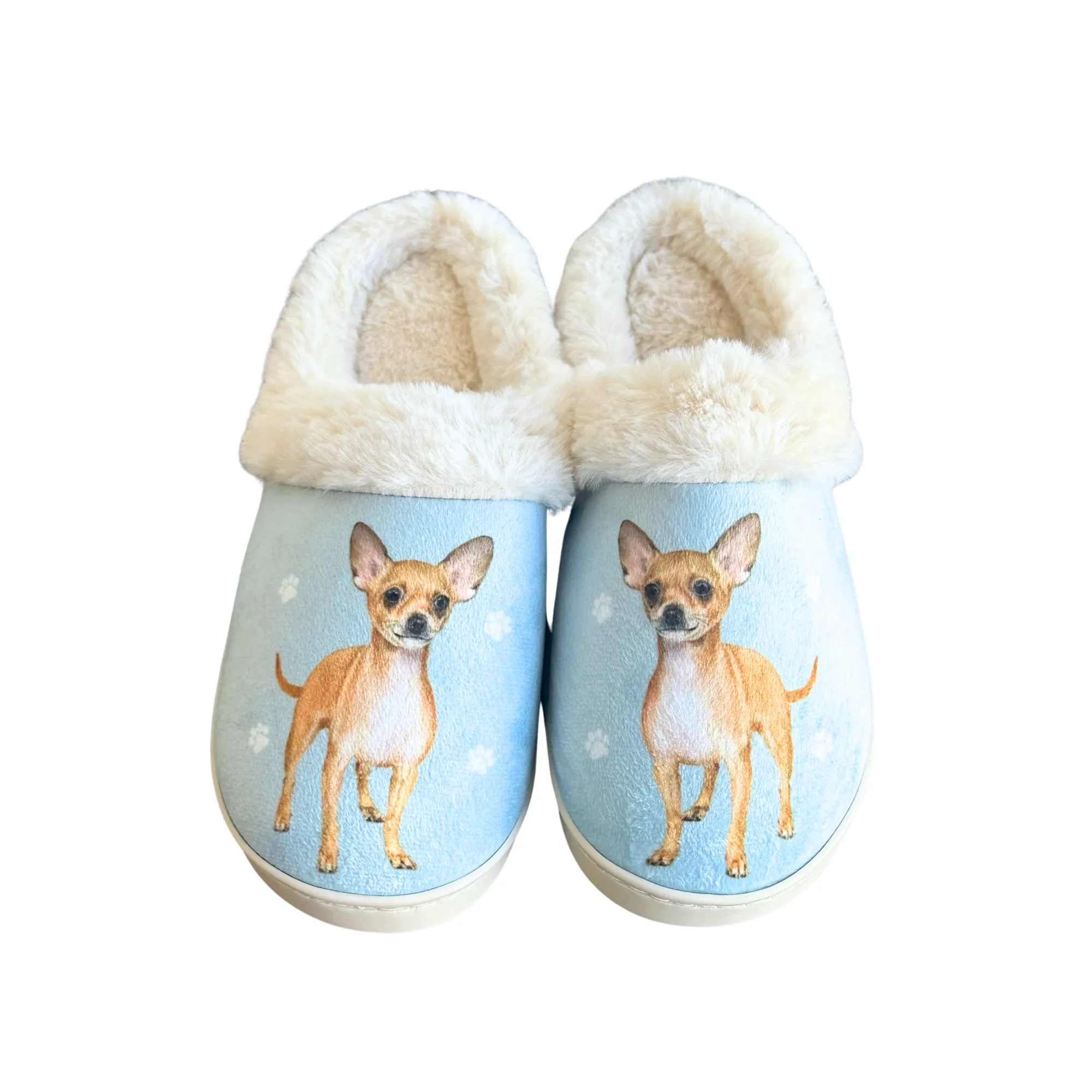 Chihuahua, Fawn Snuggs Slippers