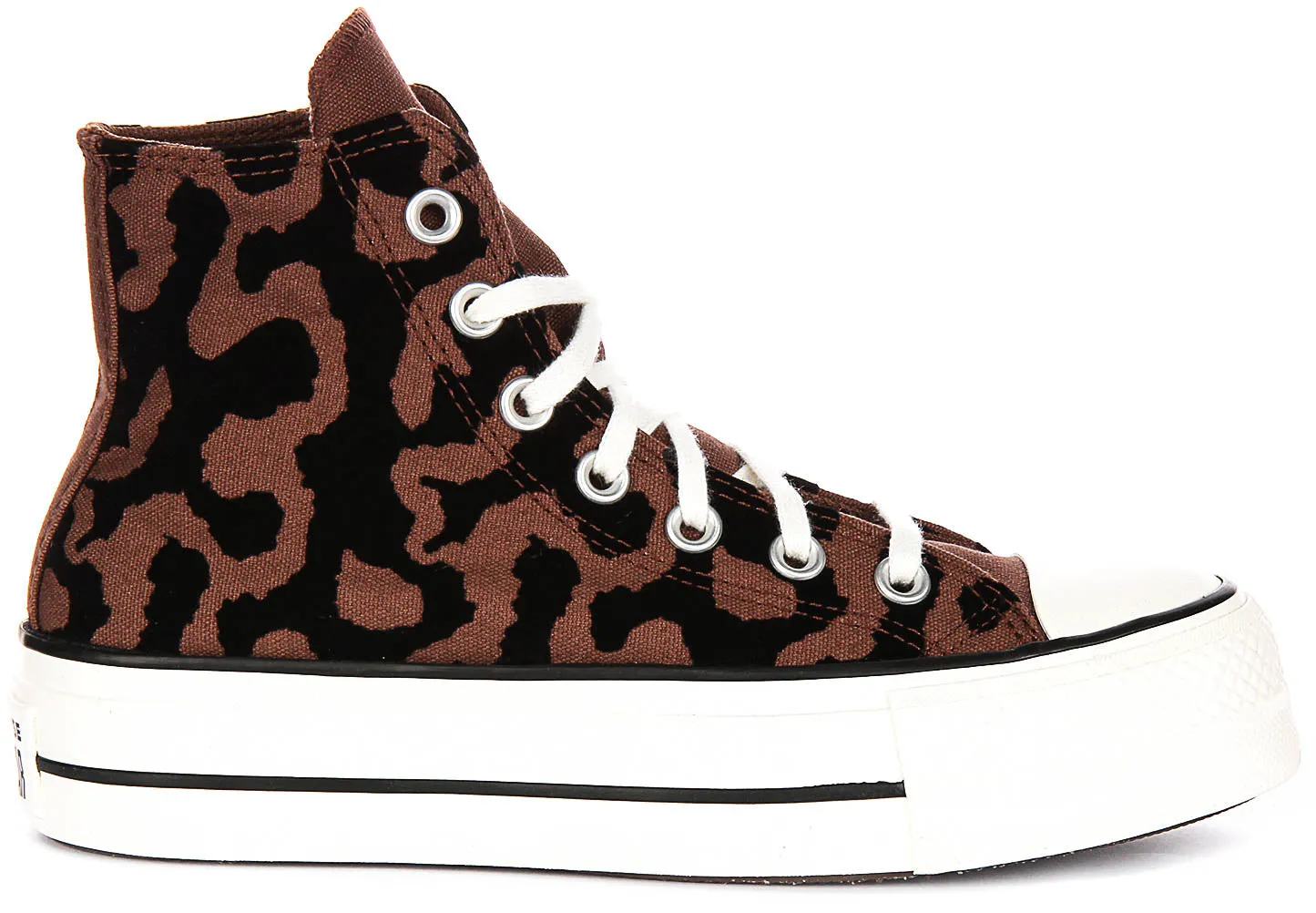 Converse Chuck 70 Leopard Remix A12351C In Brown Black