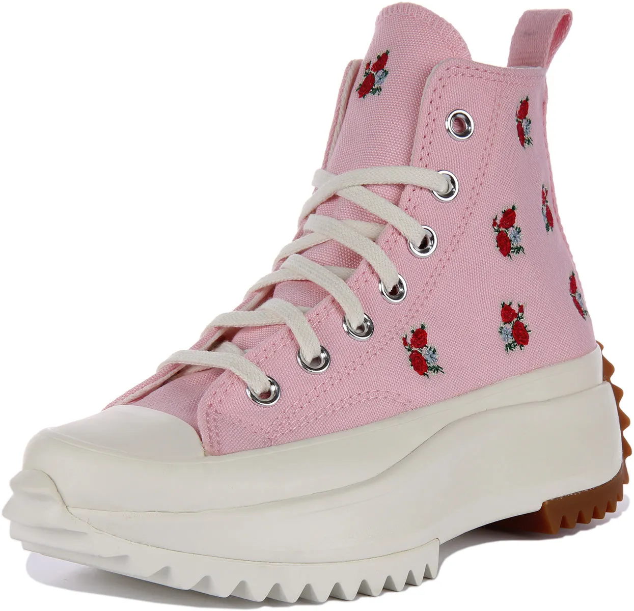 Converse Run Star Hike A05192C In Rose Hearts in Pink