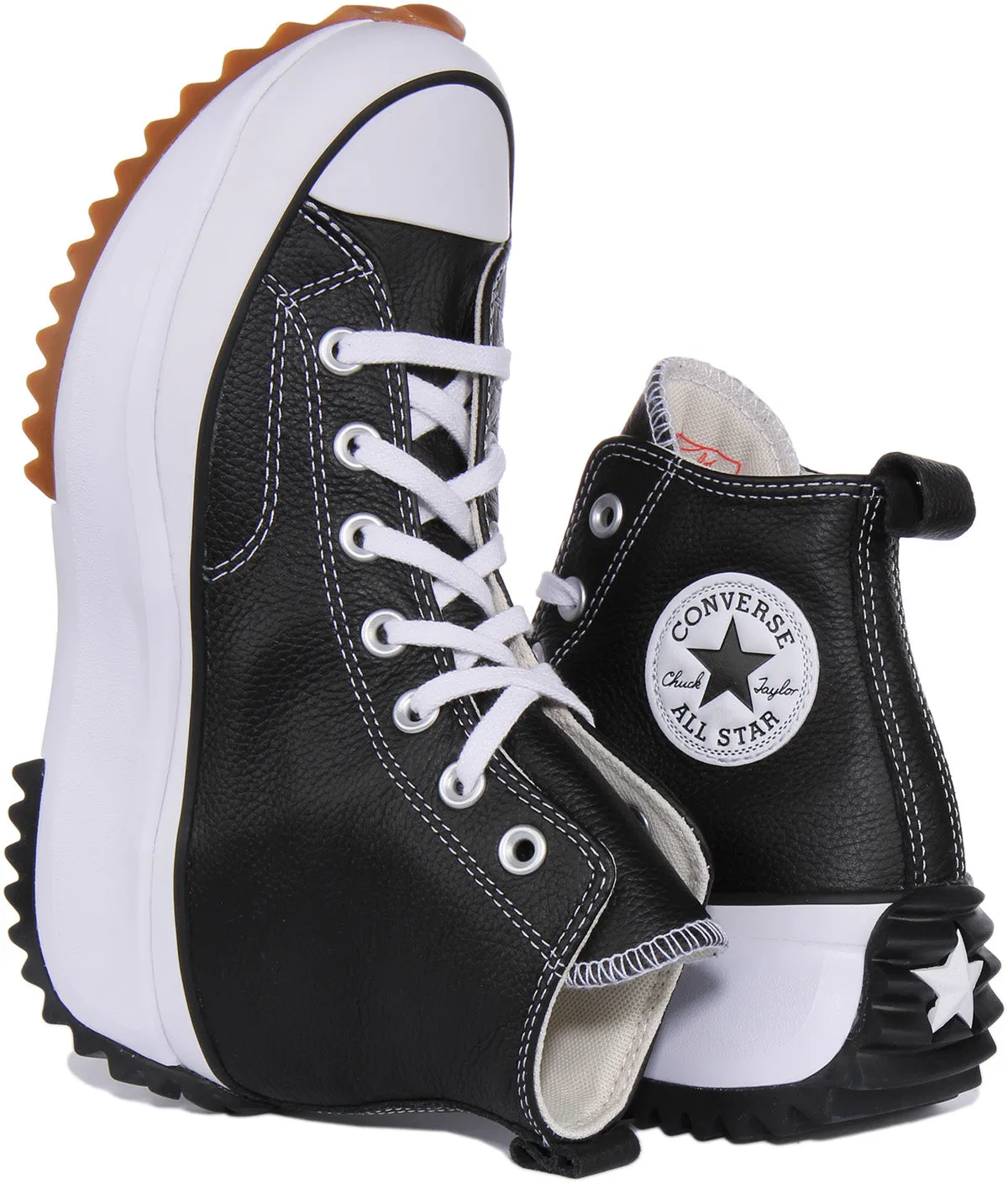 Converse Runstar Hike Platform Hi A04292C In Black White