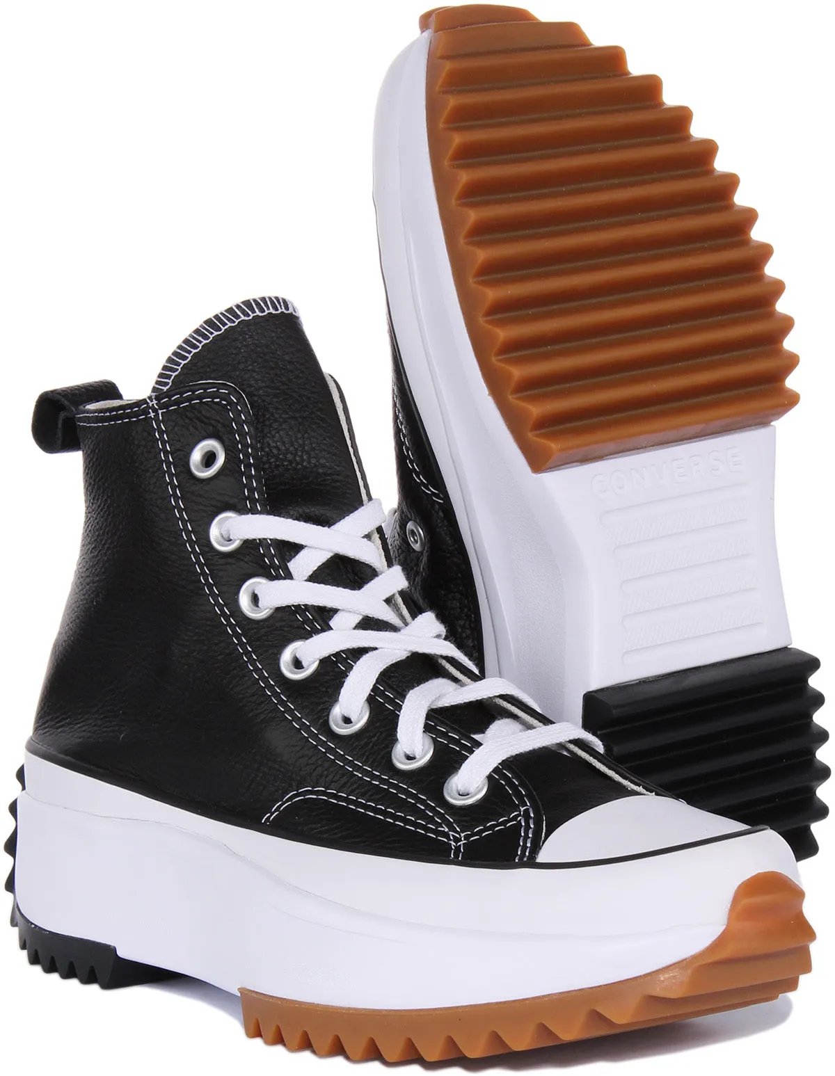 Converse Runstar Hike Platform Hi A04292C In Black White