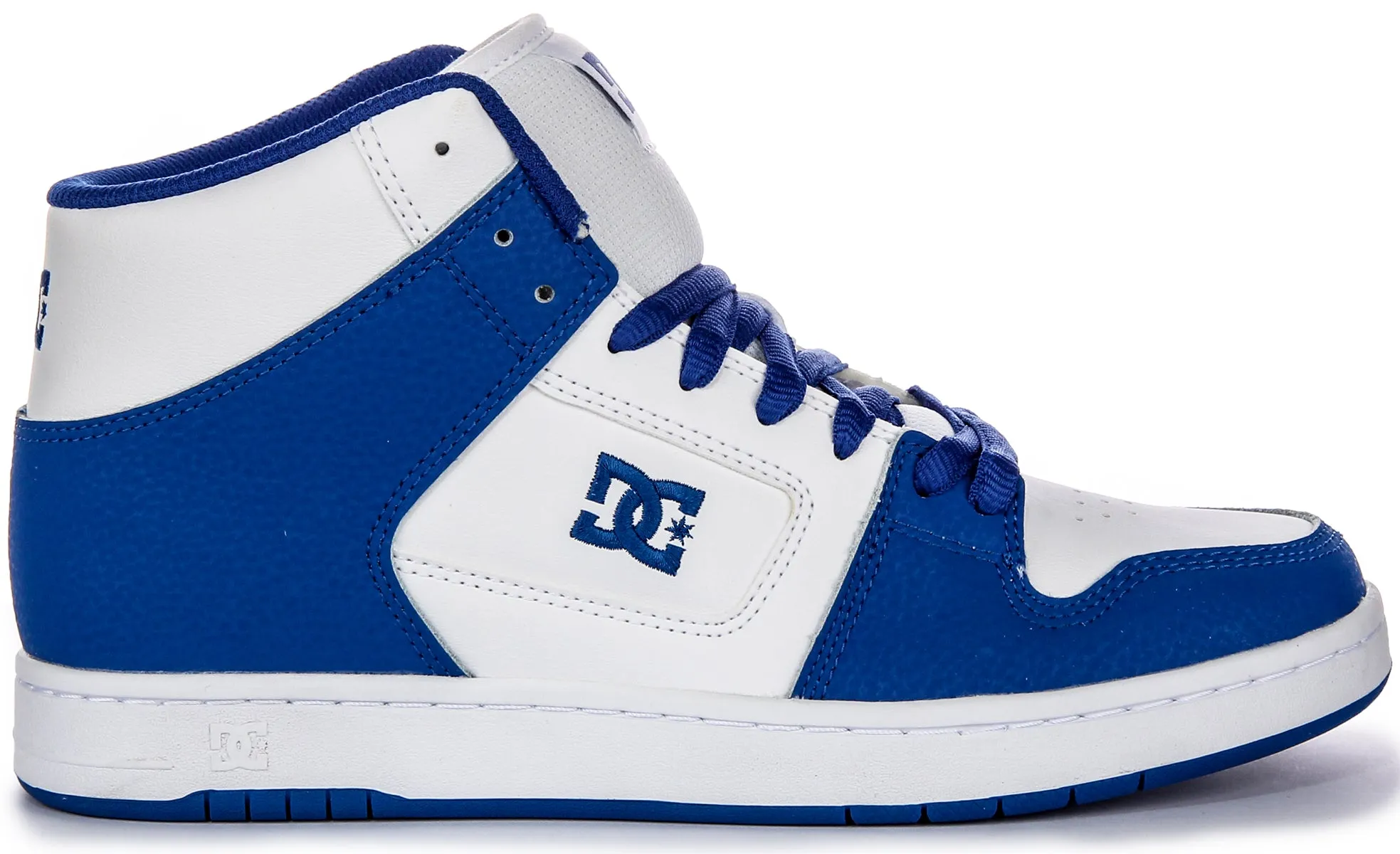 Dc Shoes Manteca 4 Hi In Blue White For Men