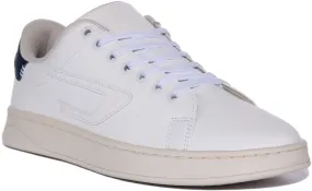 Diesel S Athene Low In White Navy For Men