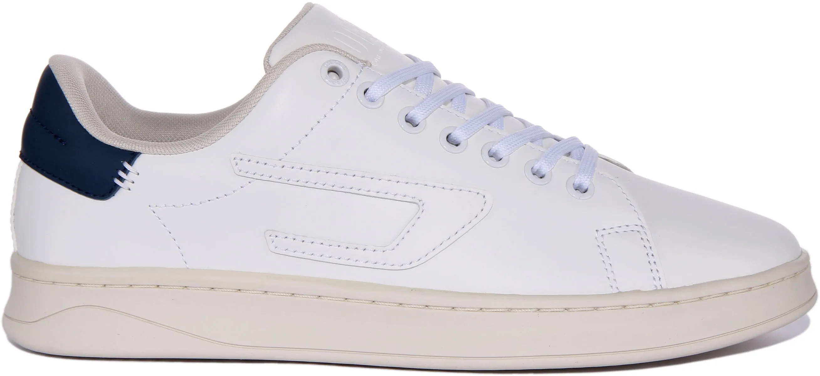 Diesel S Athene Low In White Navy For Men