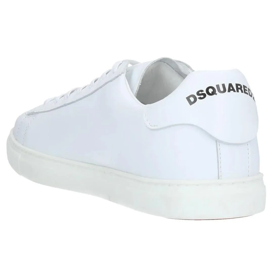 Dsquared2 Mirrored Logo White Sneakers