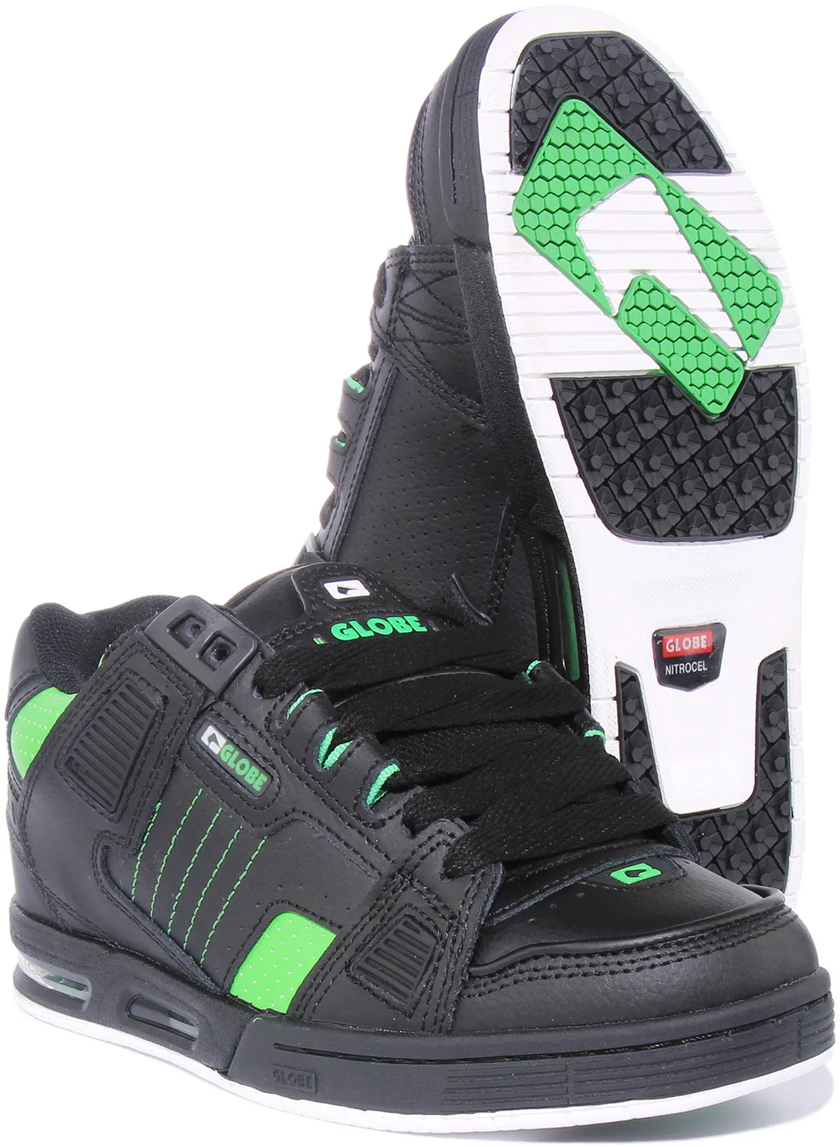 Globe Sabre In Black Green For Men