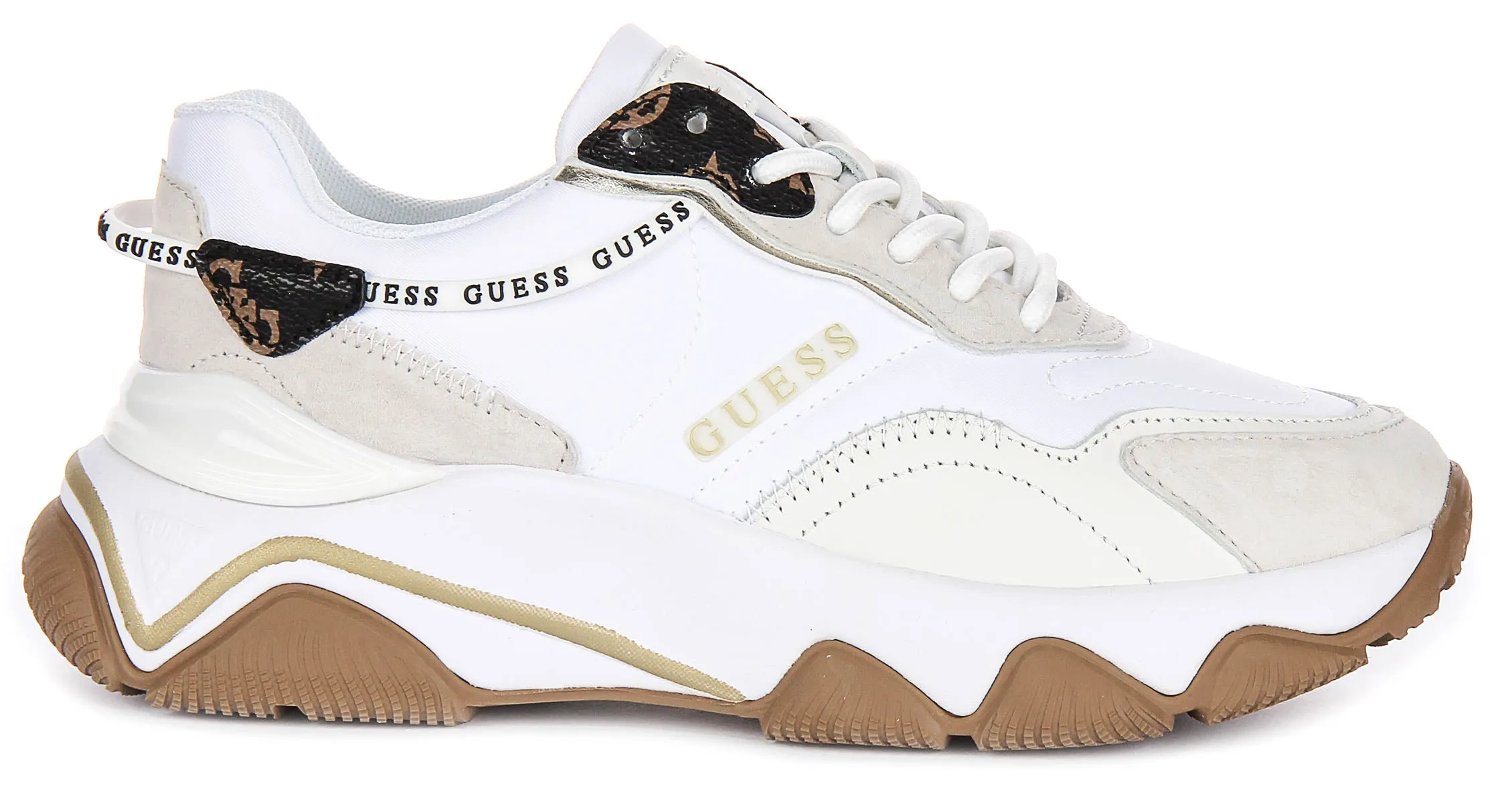 Guess Micola Sneaker In White For Women