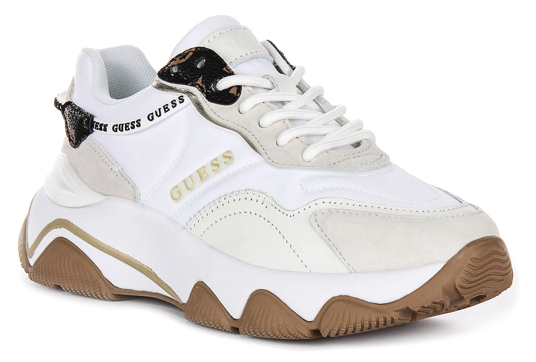 Guess Micola Sneaker In White For Women