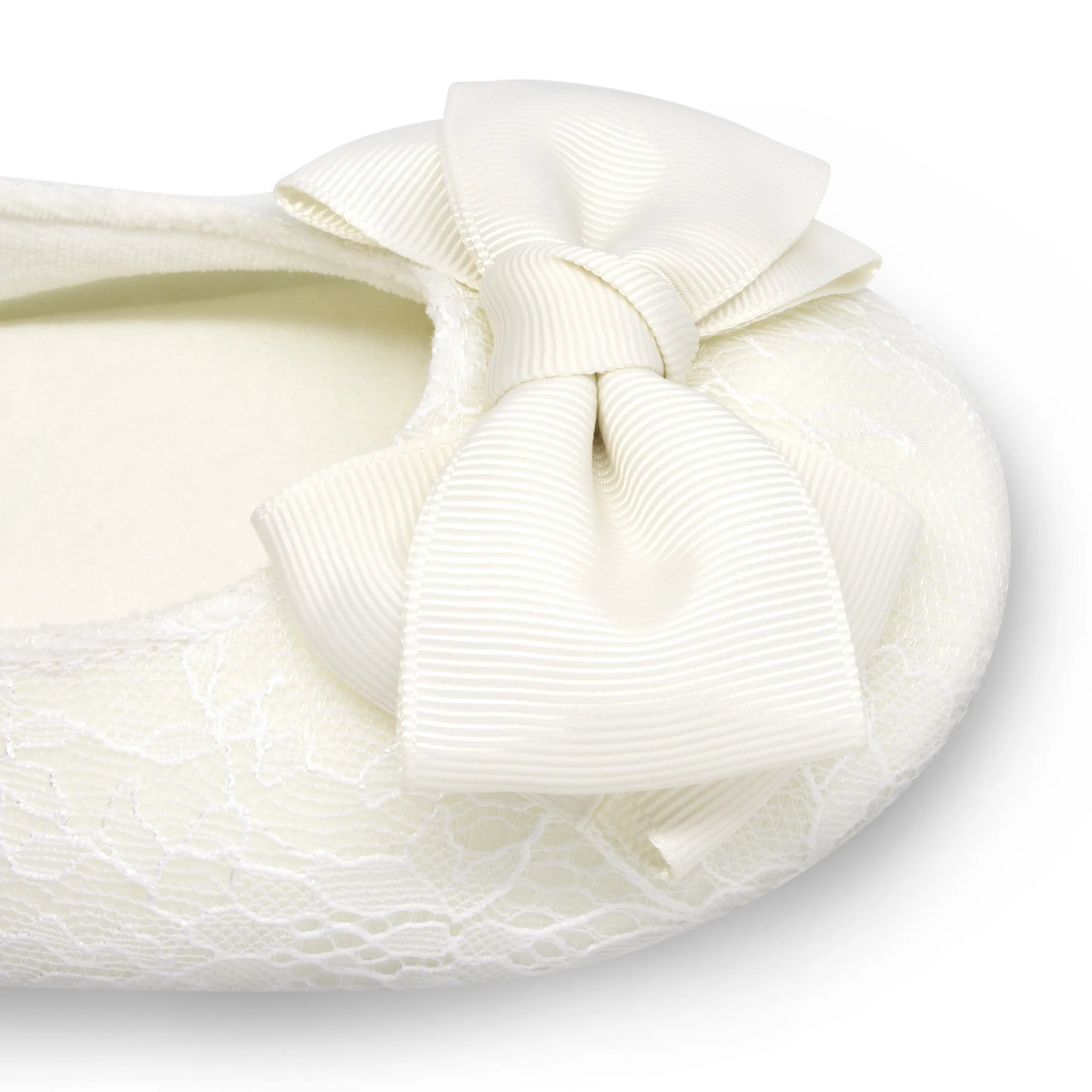 Kate Lace Bridal Slippers