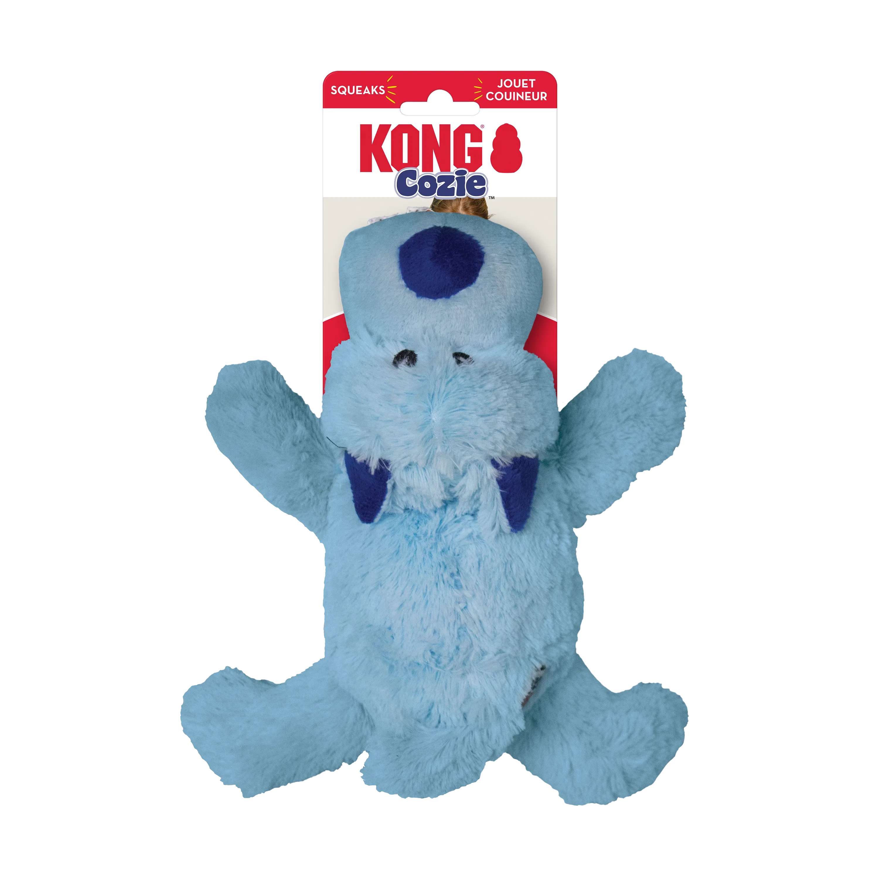 KONG Cozies Pastels Plush Dog Toy