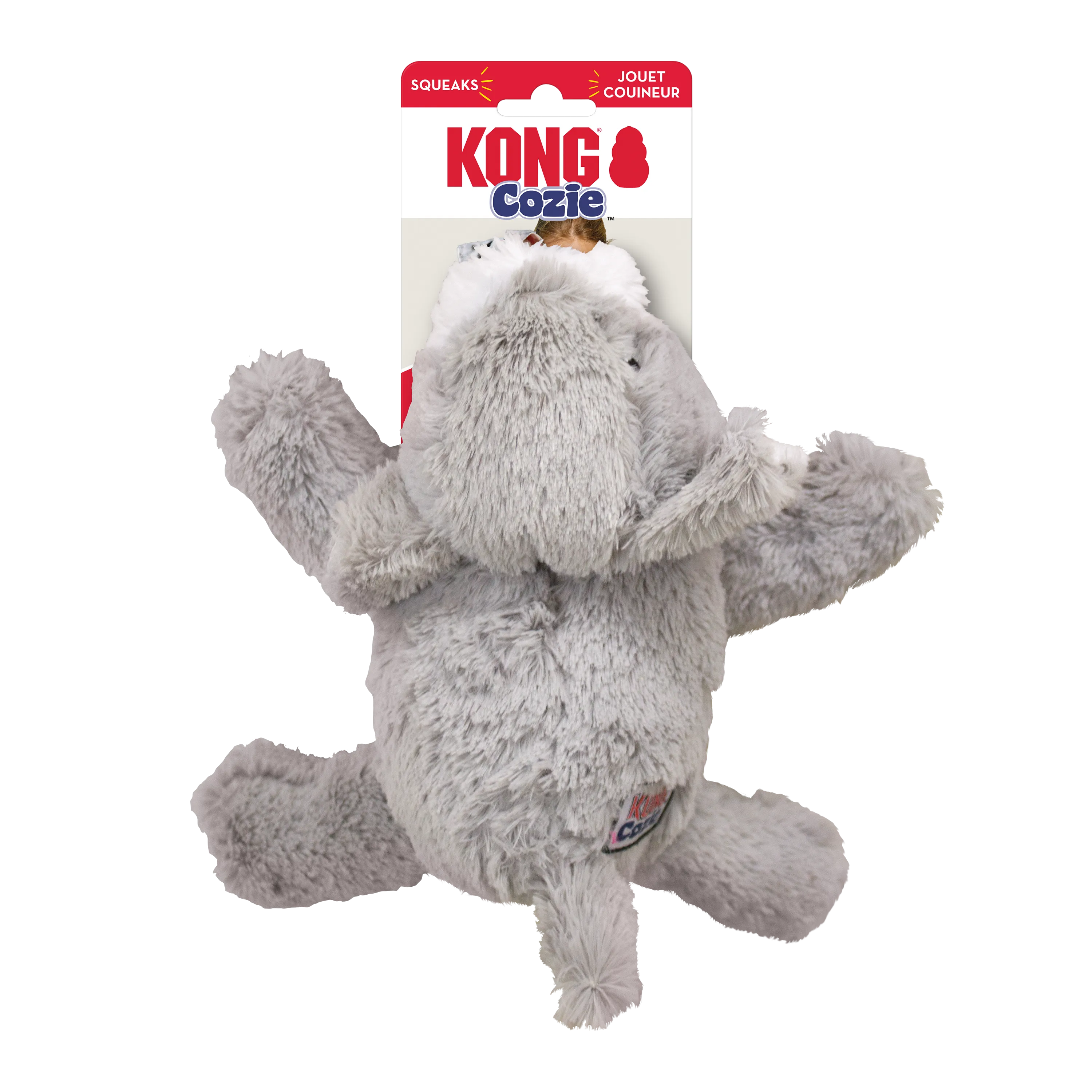 KONG Cozies Pastels Plush Dog Toy