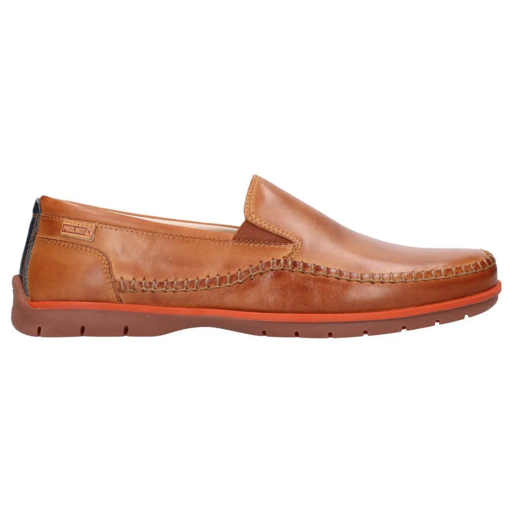 Marbella Calfskin Leather Men's Slip-on Shoes