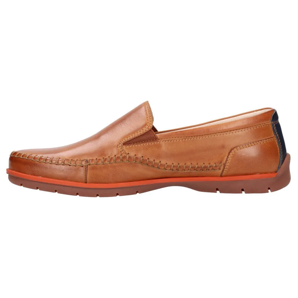 Marbella Calfskin Leather Men's Slip-on Shoes