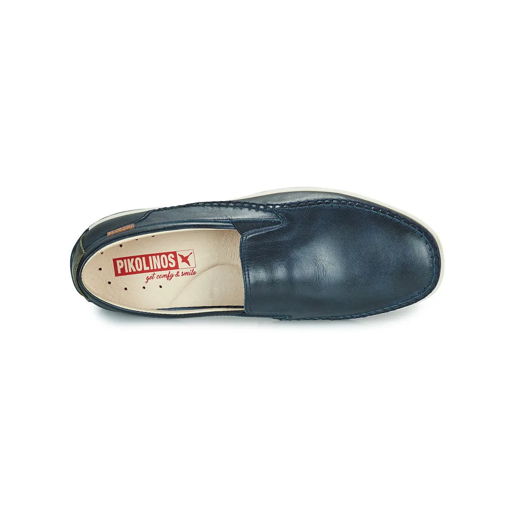 Marbella Calfskin Leather Men's Slip-on Shoes