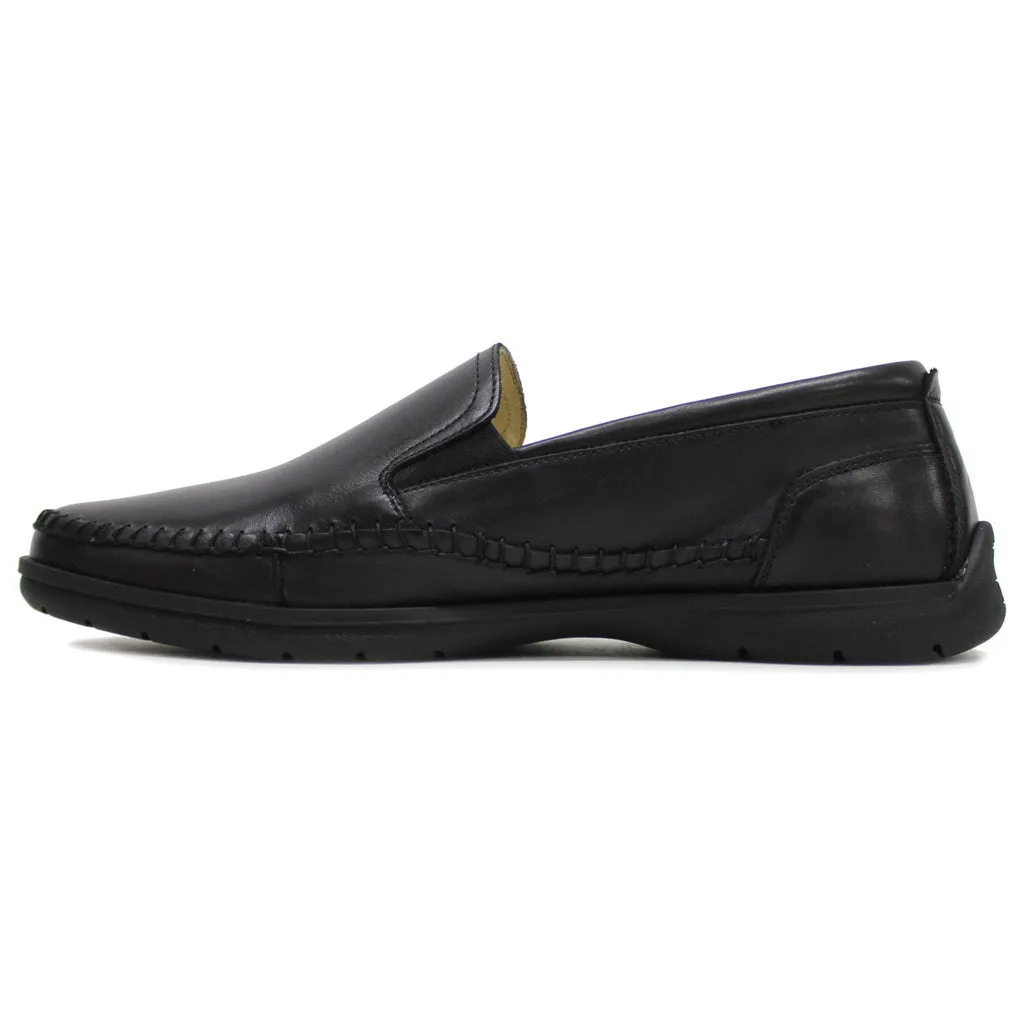 Marbella Calfskin Leather Men's Slip-on Shoes