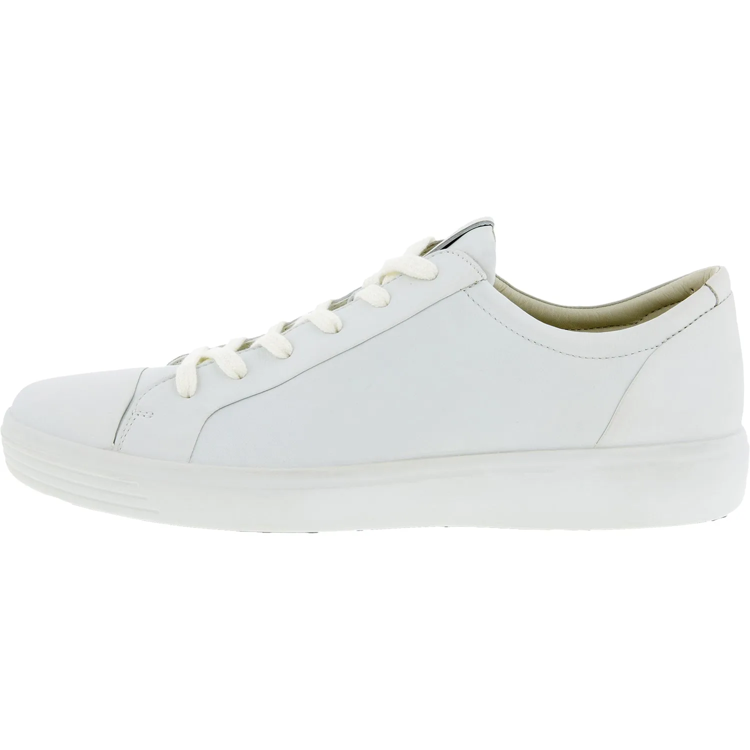 Men's Ecco Soft 7 City Sneaker White Leather