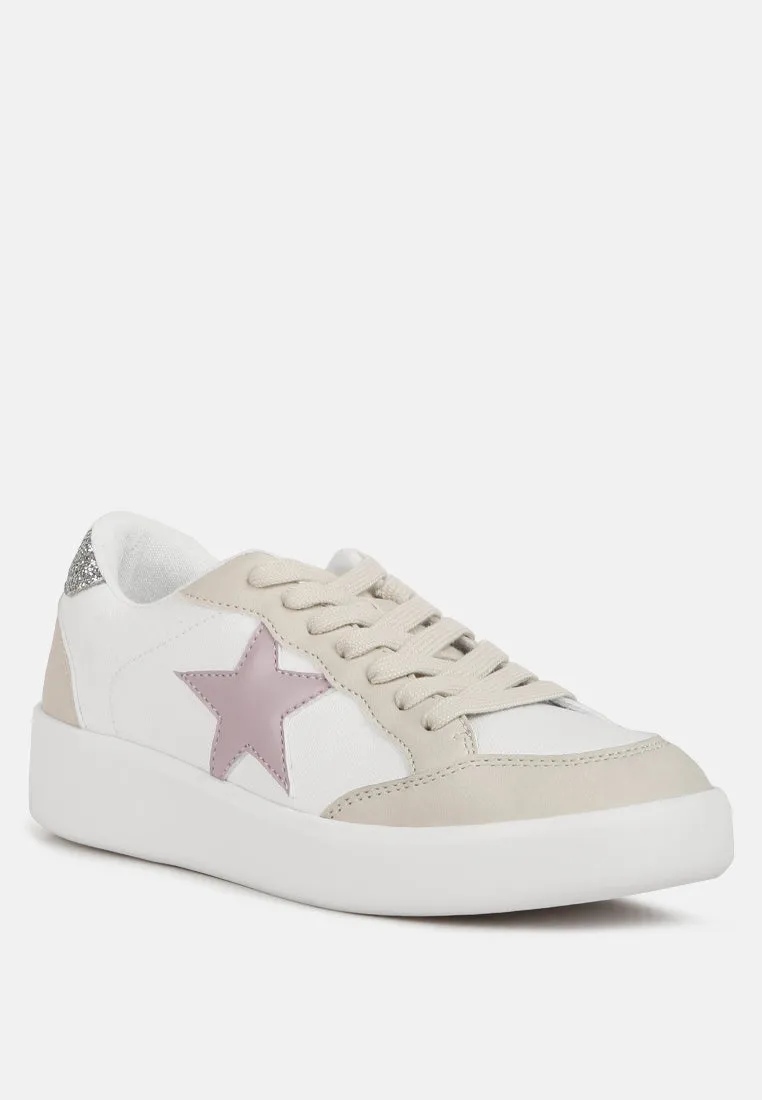 Perry Glitter Detail Star Sneakers