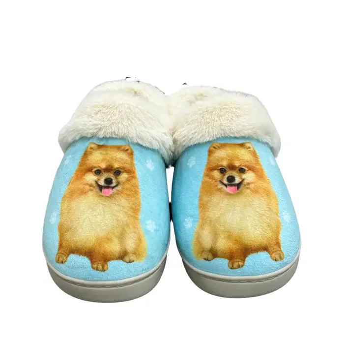 Pomeranian Snuggs Slippers