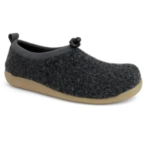 Sanita Stromo Unisex Adjustable Slip On Slippers In Charcoal