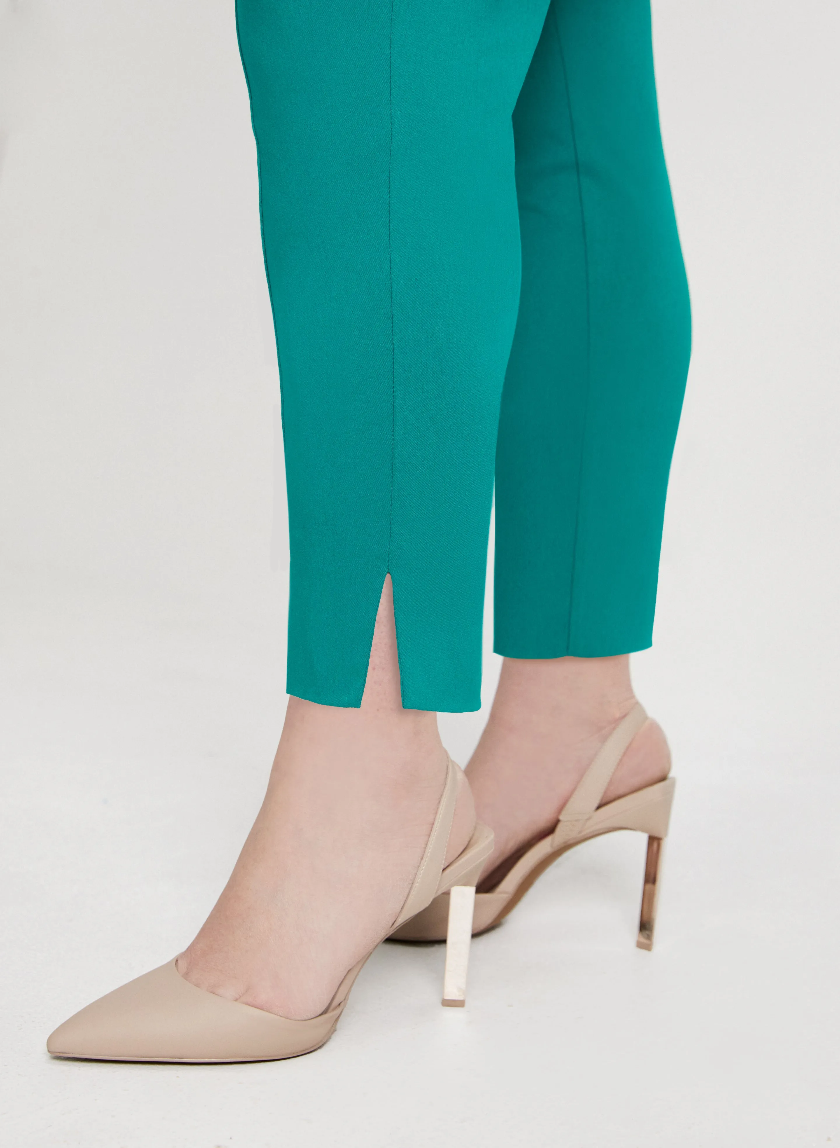 Slim-Leg City Fit Ankle Pants