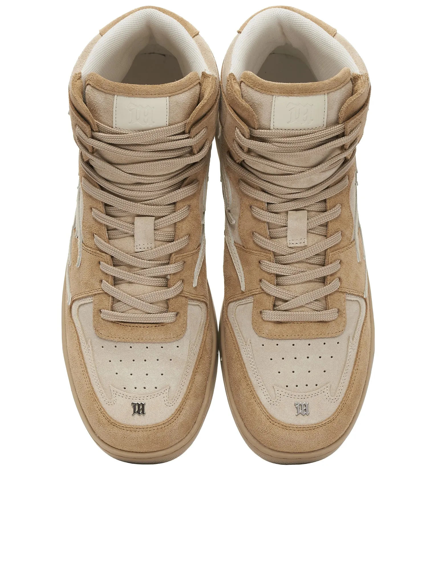 Suede High Top Sneakers (3121BW408-BEIGE)