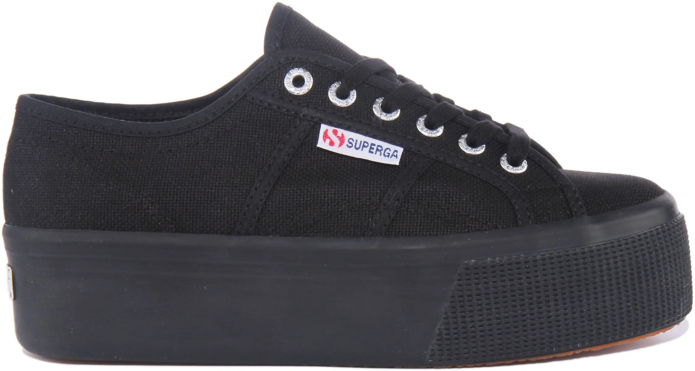 Superga 2790 Cotu PlatformIn All Black For Women