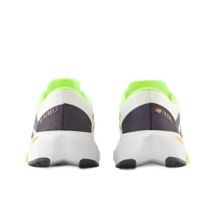 Womens FuelCell Rebel v4 - White/Bleached Lime Glo/Hot Mango